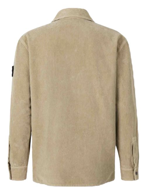 Stone Island corduroy patch-pocket shirt desert Stone Island | K2S151200012S0212V009A